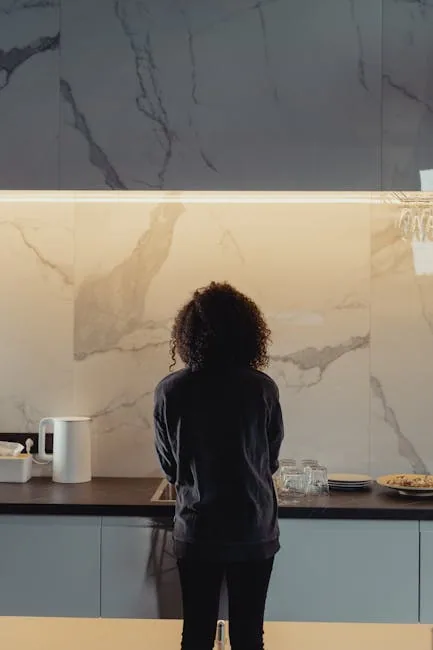 Organized Kitchen Appliances In A Modern Home Setting