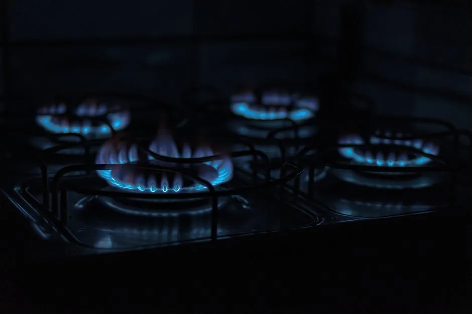 Gas And Electric Stovetops Showing The Difference Between Instant Flame