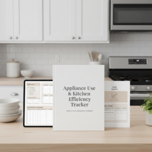 Appliance Use & Kitchen Efficiency Tracker